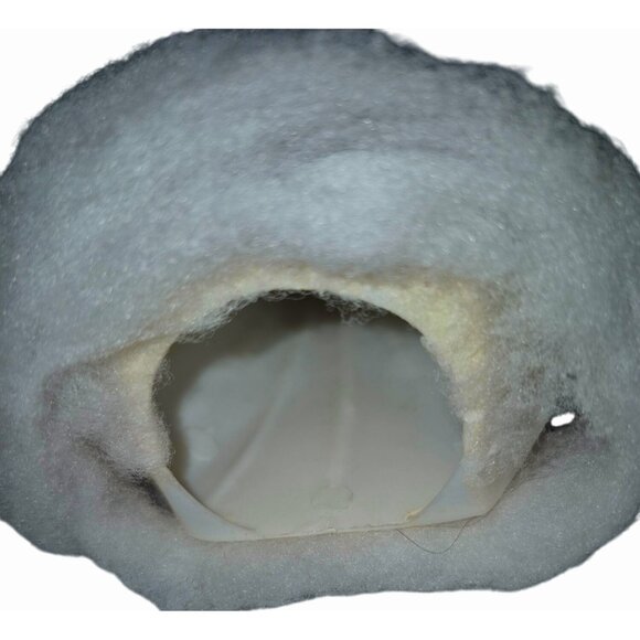 Vintage Ceramic & Fabric Angel Figurines Set - Glitter Wings Cloud Base - Home D - Picture 3 of 10